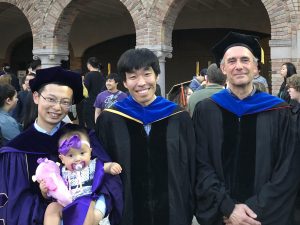 Bolun, his daughter, Zhang and Kirschen