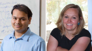 headshots of Arka Majumdar and Lillian Ratliff