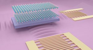 Illustration of atomic layers that hold excitons