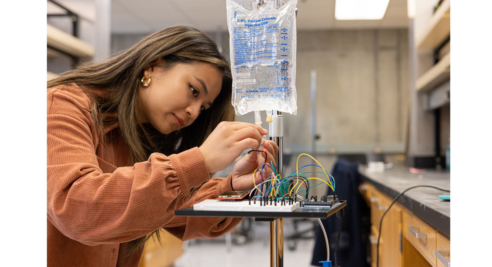 An IV fluid monitor that could help save the lives of newborns worldwide Banner