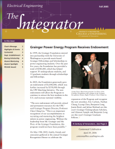 The Integrator Fall 2005