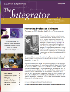 The Integrator Spring 2008