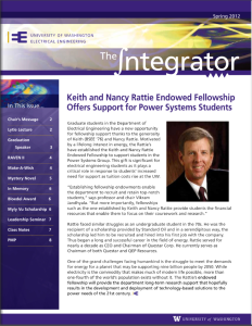 The Integrator Spring 2012