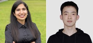 Marziyeh Rezaei and Pengyu Zeng headshots