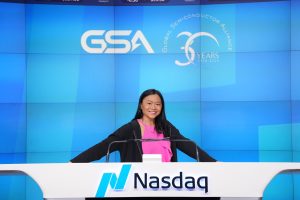Tran was among several industry leaders at the 30th Anniversary of the GlobalSemiconductor Alliance Awards, where the GSA rang the closing bell at the NASDAQ Stock Market on November 14, 2024.